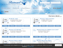 Tablet Screenshot of pf-bremand.net